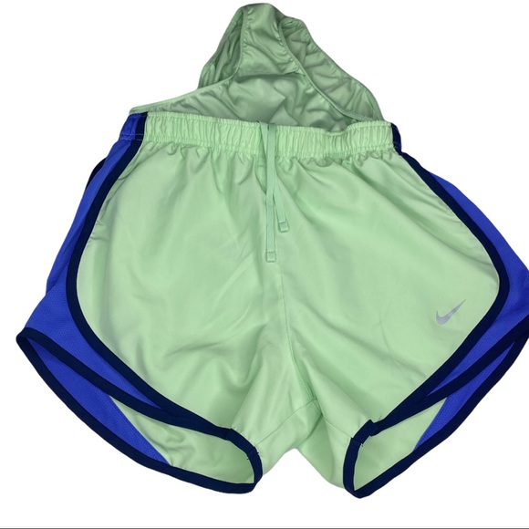 Nike Running Shorts Mint Green and Blue Size Small💚 SALE - Picture 2 of 10
